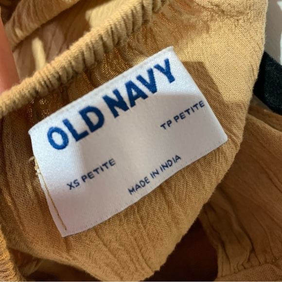 Old Navy XS Oversized Knot Back Bubble Blouse - Picture 3 of 6